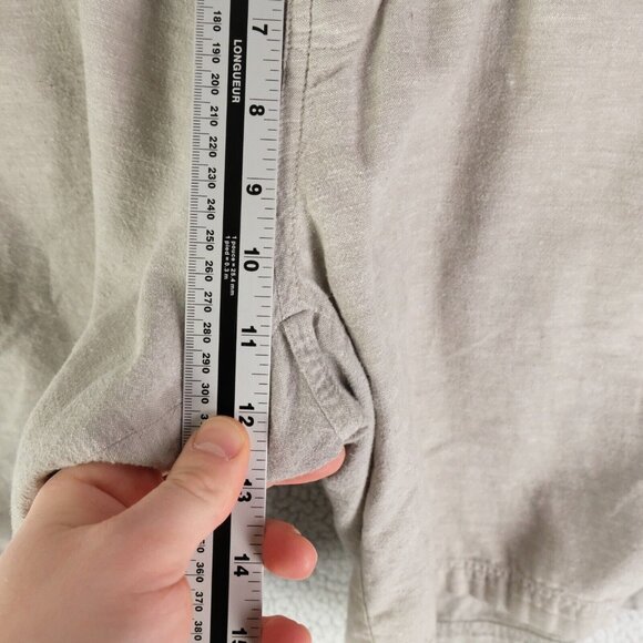 Patagonia Shorts Mens 32 Gray Hemp Blend Outdoor Lightweight Boho Summer - Picture 6 of 10